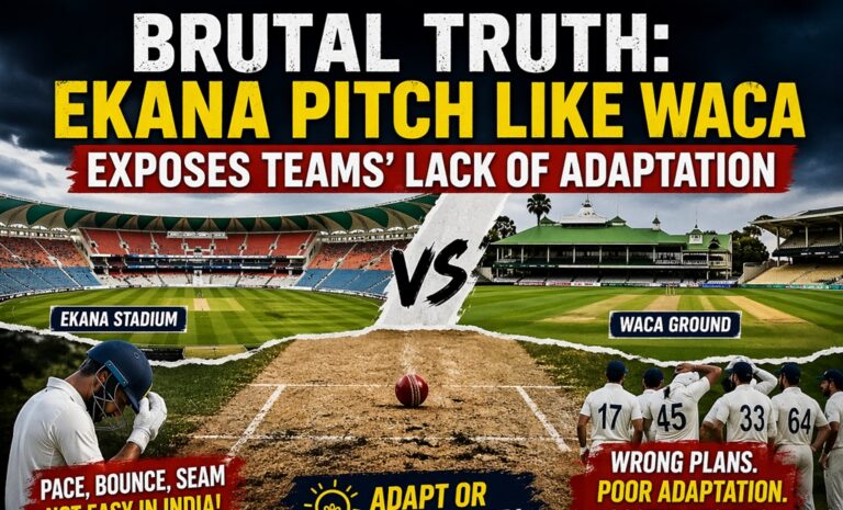 Brutal Truth: 3 Big Reasons Ekana Pitch Like WACA Exposes Teams