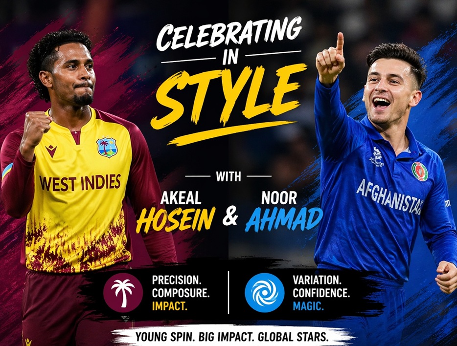 Celebrating in Style, with Akeal Hosein and Noor Ahmad