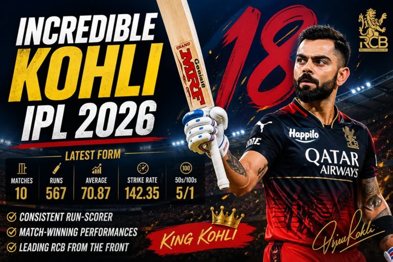 Incredible Kohli IPL 2026