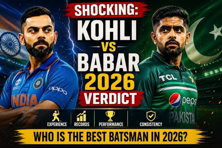 Shocking: Kohli vs Babar 2026 Verdict