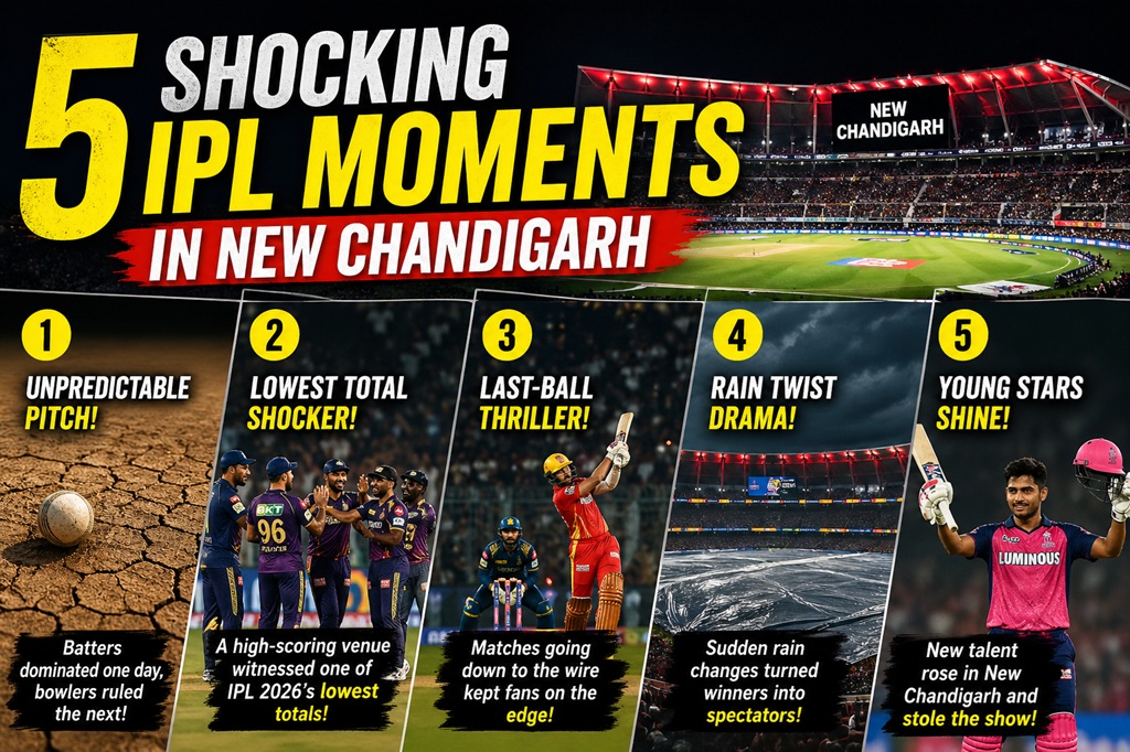 5 Shocking IPL Moments in New Chandigarh