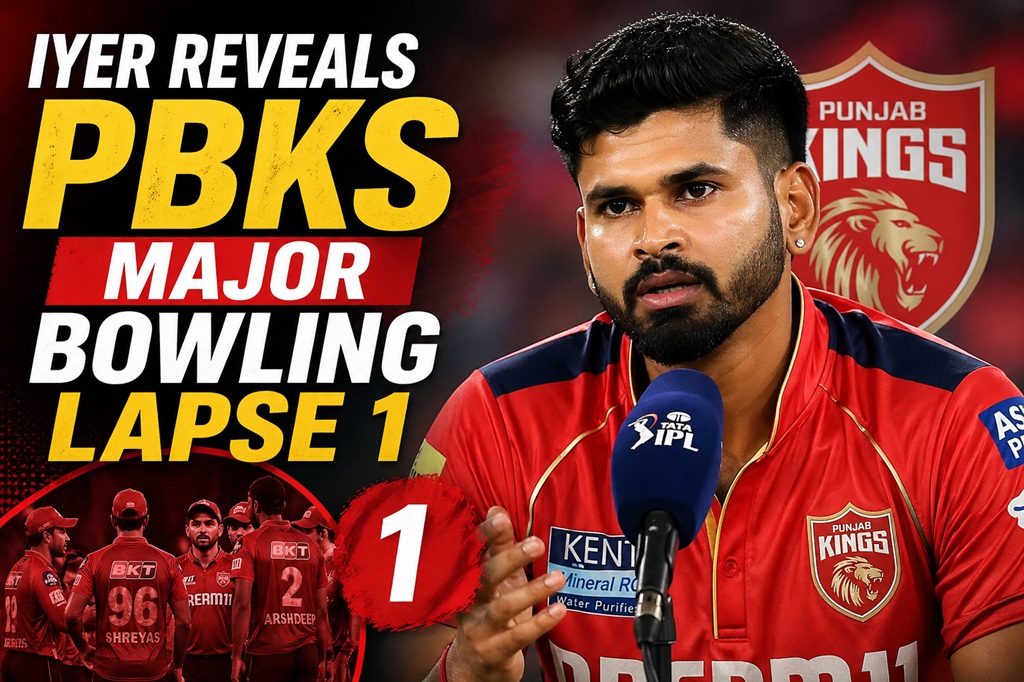 Iyer reveals PBKS major bowling lapse 1