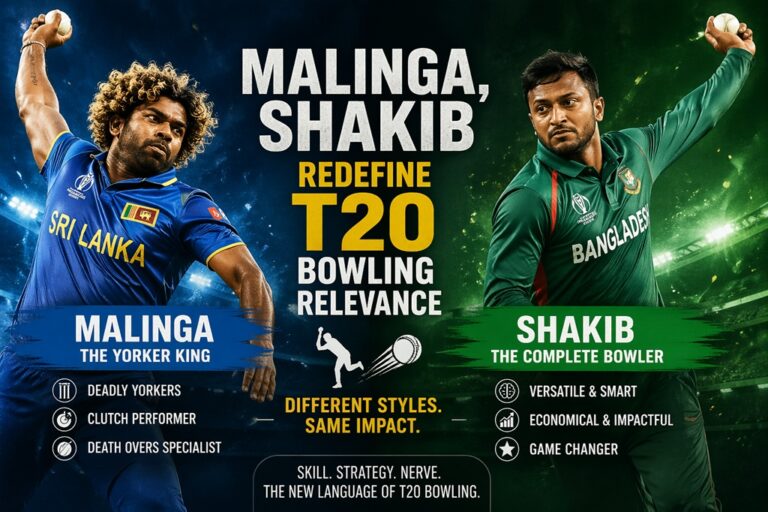 Malinga, Shakib Redefine T20 Bowling Relevance