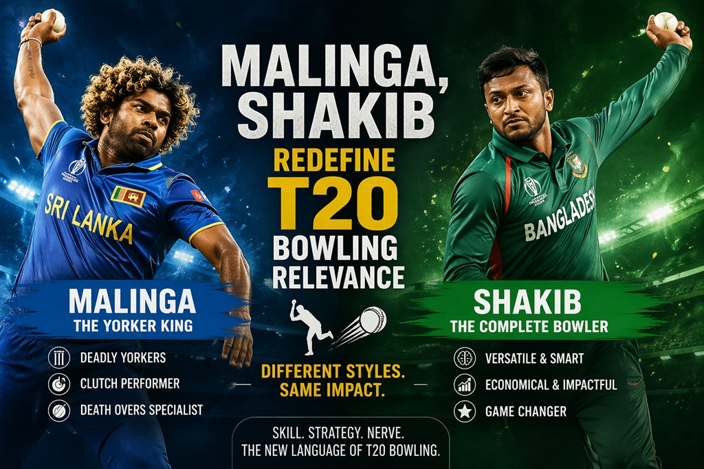 Malinga, Shakib Redefine T20 Bowling Relevance