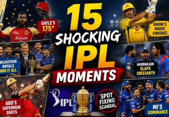 15 Shocking IPL Moments