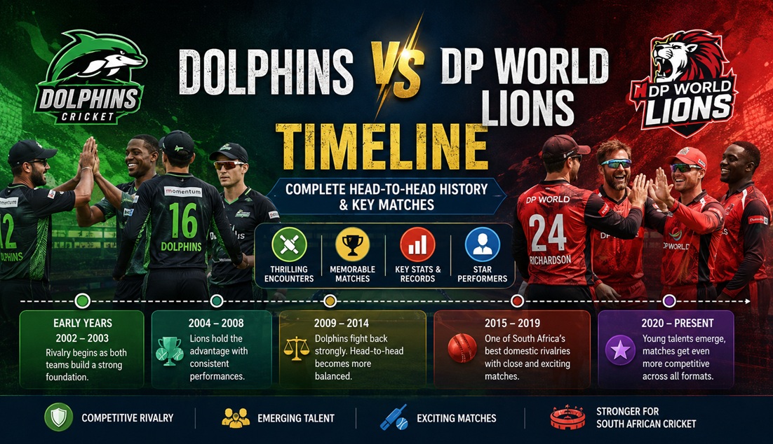 Dolphins Cricket Team vs DP World Lions